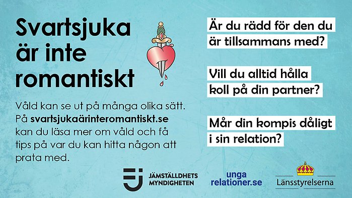 Svartsjuka är inte romantiskt